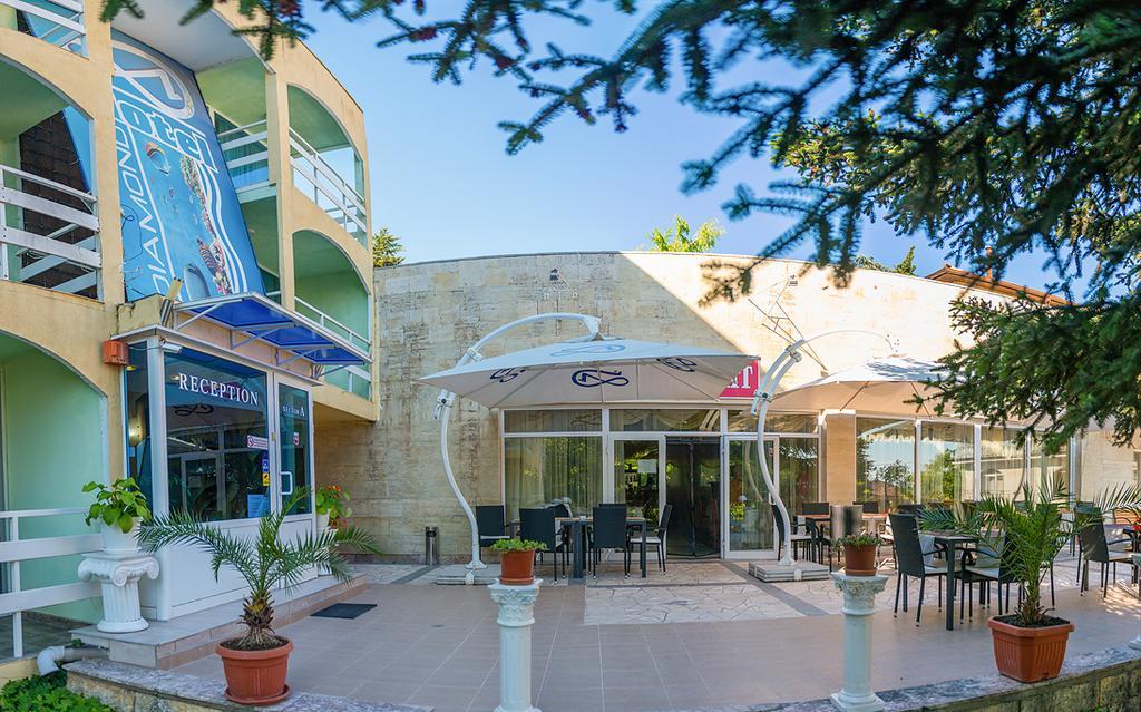 Hotel Diamond Balchik Exterior foto